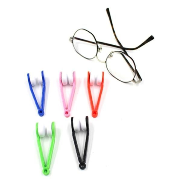 Clamp-type glasses cleaner, one-sided goggle sunglasses lens cleaning cloth_MC