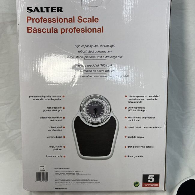 Salter Professional Large Analog Mechanical Scale Gray 