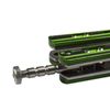 Folding Butterfly Training Tool Green G10 Handle