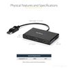 StarTech.com MST hub - DisplayPort to 3x HDMI