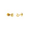 9ct Yellow Gold wings Children's Earrings