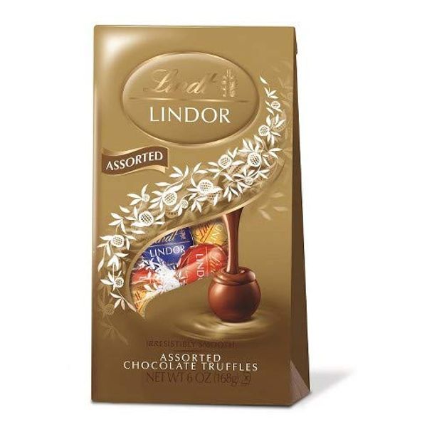 Lindt Lindor Assorted Chocolate Truffles - 6oz