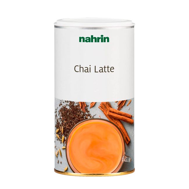 Nahrin Chai Latte, 12.7 oz (360 g), Natural Powder, Powder, Spice, Cinnamon, Cardamom, Tea, Natural