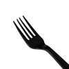 Karat PP Plastic Extra Heavy Weight Forks - Black - 1,000 ct, U2030B