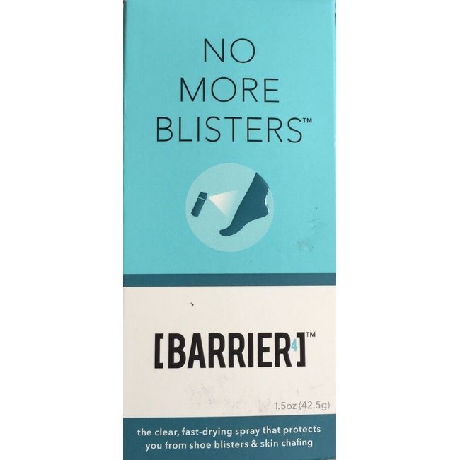 1 Pack -  Barrier [Barrier4] No More Blisters Blister Prevention Spray 1.5 oz