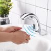 Touchless Faucet Automatic Sensor Cold Hot Water No Contact Toilet