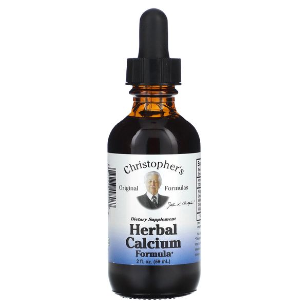 Herbal Calcium Formula,  2 fl oz  (59 ml)