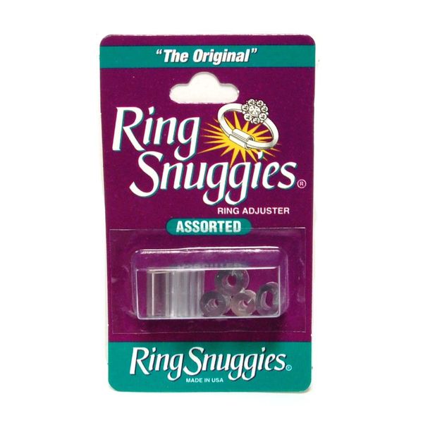 Ring Snuggies Ring Sizer or Assorted Sizes Adjuster Set of Six Per Pack