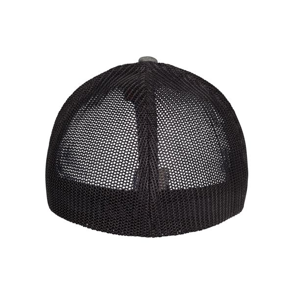Flexfit Retro Trucker Cap, Khaki/Black Mesh, S/M