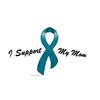 CafePress I Support My Mom (OC) Rectangle Sticker Rectangle Bumper Sticker Car Decal