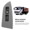 Mrisata Left Driver Side Power Window Switch 8-98159544-0, Grey, Push Button, Manual, Window Switch