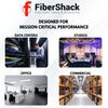 Fibershack - LC to LC Fiber Optic Loopback Plug - 5 Pack - OS2,Single Mode Fiber Loopback Cable Testers, 9/125um, Duplex LC/UPC Connectors for Self-Testing SFP Modules or Network Device
