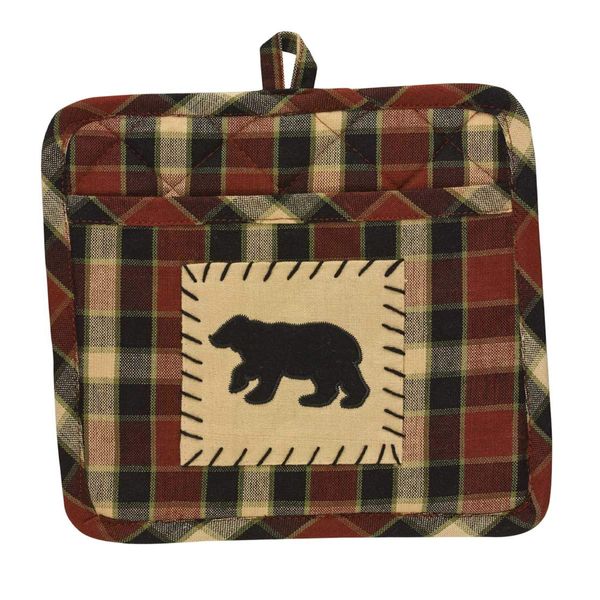 Concord Bear Patch Potholder with Pocket