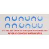 2peces. 1/4"  3-WAY UNION TEE PUSH QUICK CONNECT RO REVERSE OSMOSIS WATER FILTER