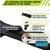 Pro-Tec Athletics Premium Achilles Tendon Support, X-Large, Black