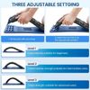 Upgraded 4 Level Back Stretcher for Lower Back Pain Relief, Back Cracking Device