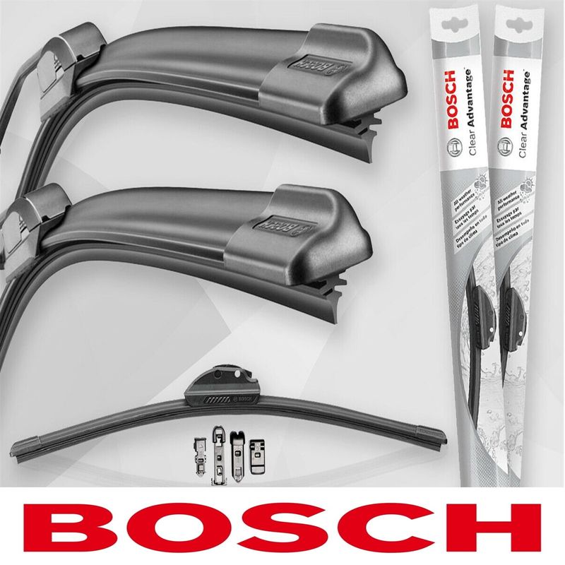 BOSCH Clear Advantage Fitment Wiper Blade 22" & 17" Front Left - Foto 2