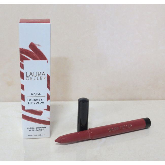 LAURA GELLER KAJAL LONGWEAR LIP COLOR - DAHLIA - 0.049 OZ NIB