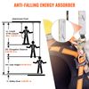 Vertical Lifeline Assembly 0.55'' x 100' Fall Protection Rope 30 KN ANSI