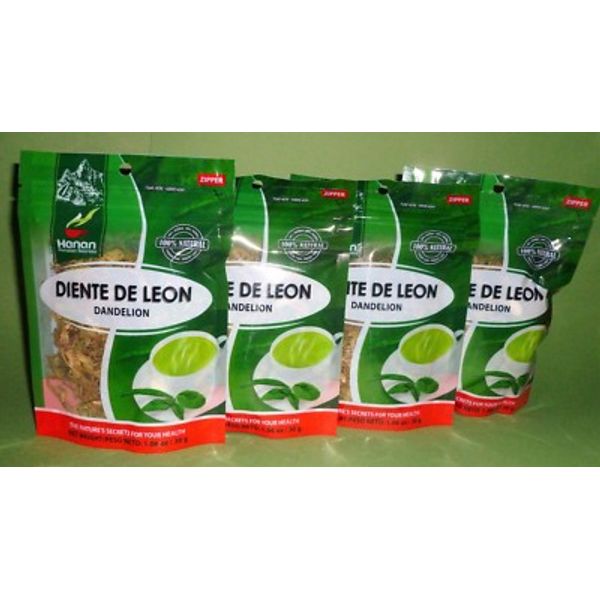 Diente de Leon Hierba Te (Dandelion Herbs Tea) 4 Bags  (Hanan)