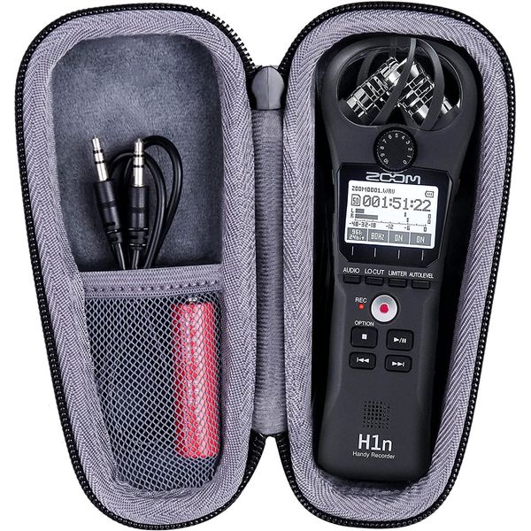 co2CREA Hard Storage Carry Travel Case for Zoom H1n H1 Portable Digital Handy Recorder,Case Only