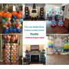 2 Set Balloon Column Stand Kit with Extendable Metal Pole and Heavy Water Bases