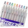Pilot G - Tec C4 Gel Microtip Rollerball 0.4 mm - Assorted, Pack of 10