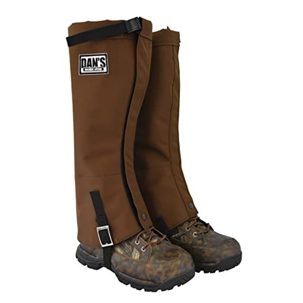 Dan's Hunting Gear, Snake Protector, Briarproof, Waterproof, Leg Gaiters 1000D. Made in U.S.A