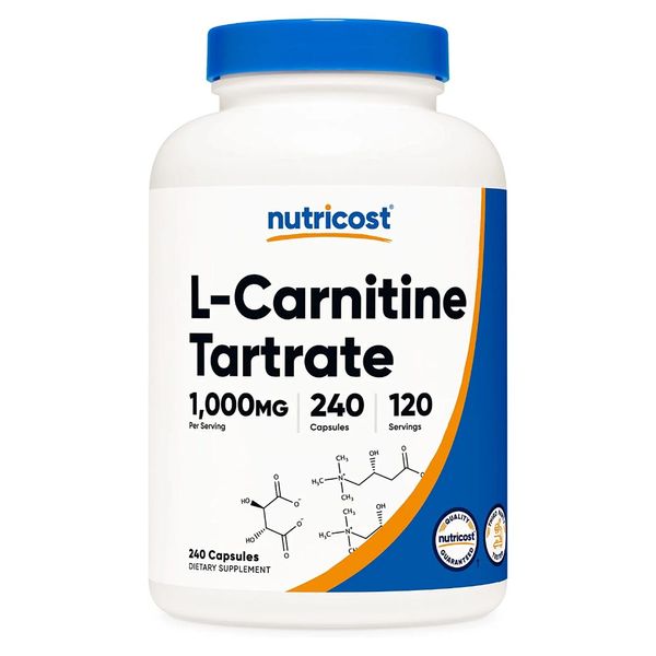 Nutricost L Carnitine Tartrate 1000mg 240 Tablets Nutricost L Carnitine