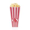 Tebery 21 Pack Plastic Open-Top Popcorn Boxes Reusable Popcorn Containers - 7.7" Tall x 4" Square