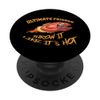 Ultimate Frisbee Throw it like it's Hot - Disc on Fire PopSockets Swappable PopGrip