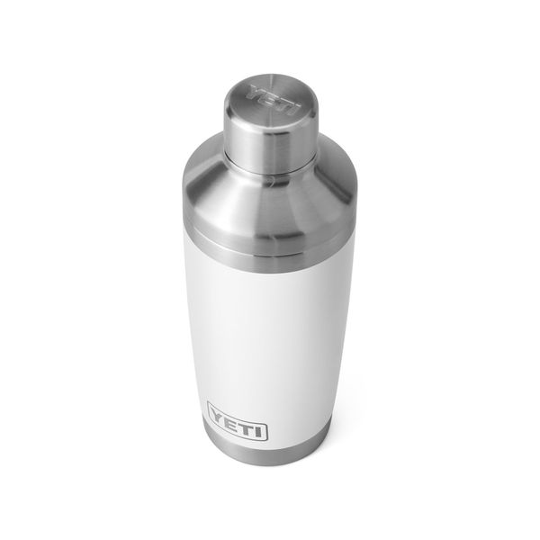 YETI Rambler 20 oz Cocktail Shaker, Stainless Steel, Vacuum Insulated, White