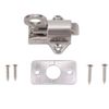 BigKing Loft Hatch Catch, Fanlight Window Catch, Window Gate Security Pull Ring Automatic Door Bolt, Aluminum Latch Lock 46 * 50 * 44mm, Loft Hatch Lock Spring Latch