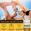 Vitamin D3 K2 Softgels Capsules - Extra Strength D3 K2 Supplements with 10000 IU