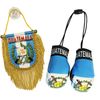 Guatemala - Boxing Glove and Fringed Mini Banner (Shield) Combo