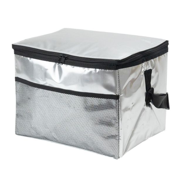 Asahi Koyo Cold Storage Bag, Soft Cooler Bag, 3.2 gal (12 L), Aluminum, 16.9 fl oz (500 ml) Cans, Holds 12 Cans, Includes Ice Pack Pocket, Small, Foldable, Pack of 1