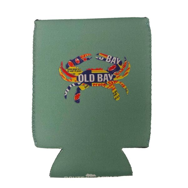 OLD BAY Tin Crab / Can Cooler - 1 / Green