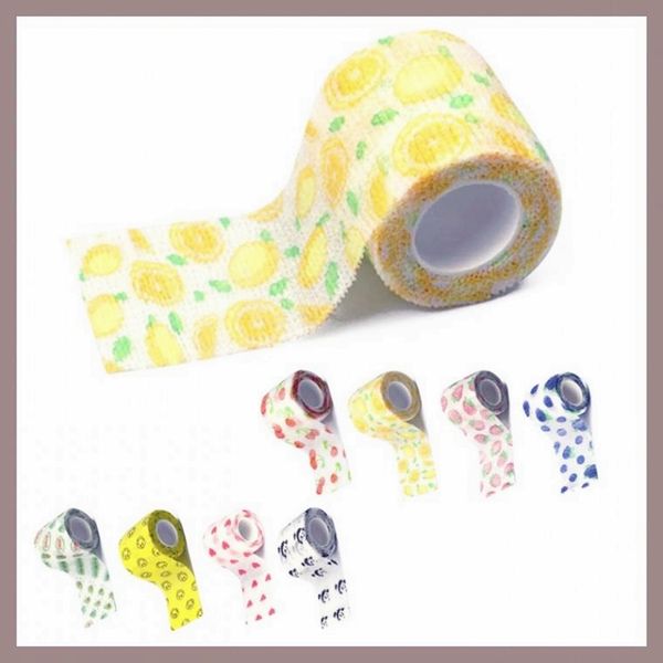 Various golf tapes self-adhesive fashion exercise pressure protection picture golf muscle sports sports bandage finger, LD-1166 hook grip (5*45) (flute)/03.steubay