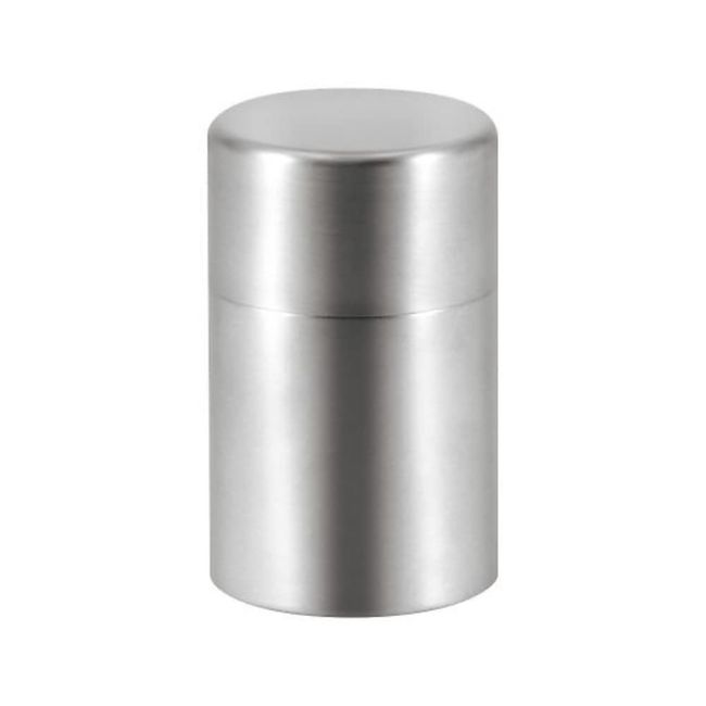 Takei Kimono Seisakusho Stainless Steel Tea Canister, Matte, Small, 10.1 fl oz (300 ml)