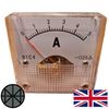 0-5A DC Ammeter Analogue Panel Amp Meter Analog Current Panel Meter - 91C4