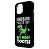 Dinosaur Lost my first tooth Funny first tooth loss Case for iPhone 15