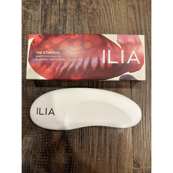 ILIA The Ethereal Baked Face Palette Bronzer Highlighter & Blush ~ LIGHT ~ BNIB