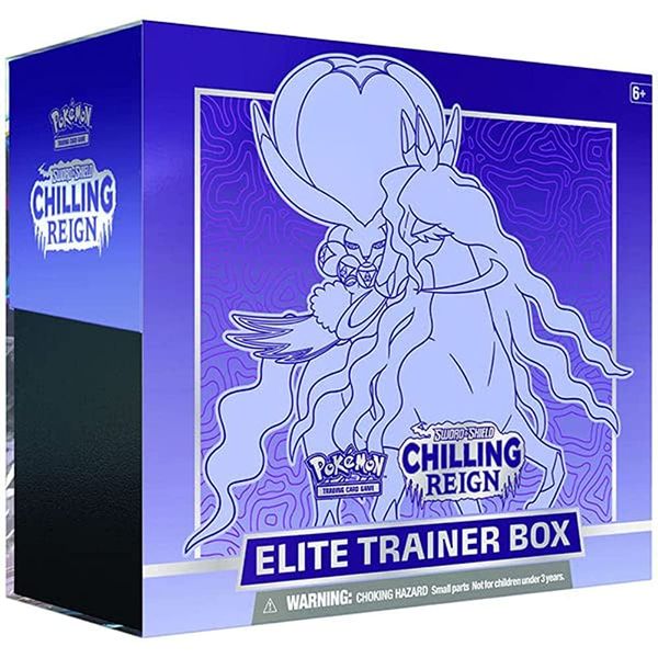 Pokémon Schwert und Schild 6 – Schaurige Herrschaft: Top-Trainer-Box, Kartenspiel, ab 6 Jahren, für 2 Spieler, über 10 Minuten Spieldauer