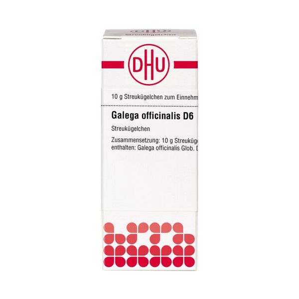 Galega officinalis D6 DHU Globuli, 10 g Globuli