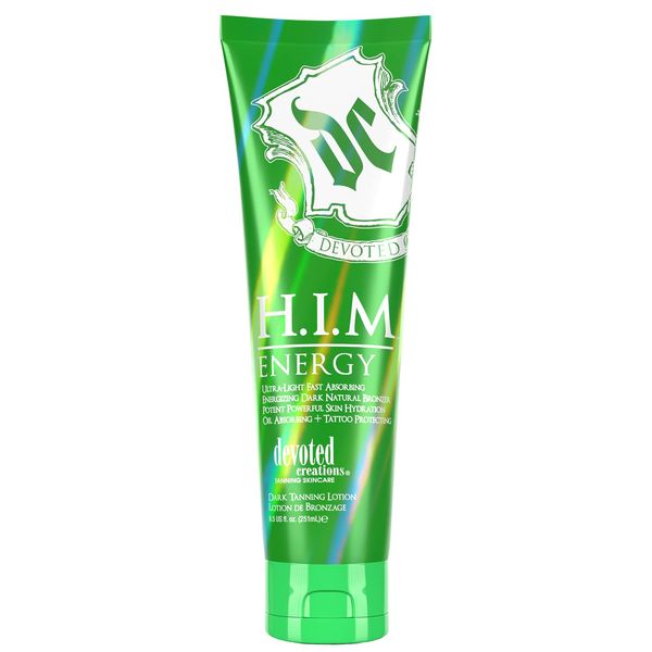 Devoted Creations H.I.M Energy Dark Natural Bronzer Tanning Lotion (251ml)