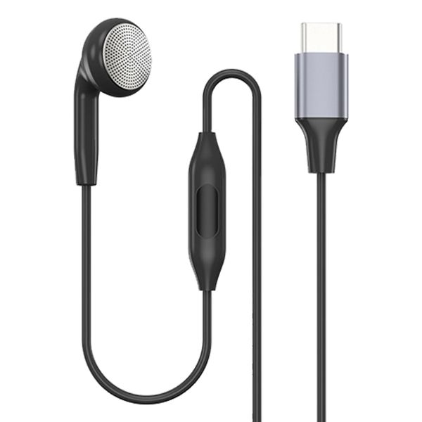 YAJOJO Monaural Earphones, Inner Type, 0.14 inch (3.5 mm) Jack with Microphone, For Both Left and Right Ears, Compatible with iPhone, iPod, iPad, Android, Portable Player, Tablet, MP3 Player, Radio,