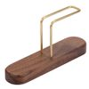 ideamall Coffee Filter Case Stand Filter Coffee Paper Stand Wood (Brown)