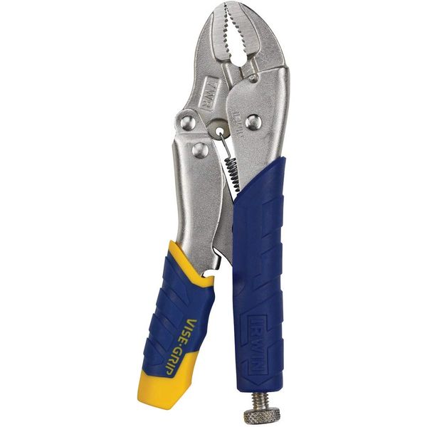 IRWIN Tools VISE-GRIP Locking Pliers, Fast Release, Curved Jaw with Wire Cutters, 7-Inch (7T)