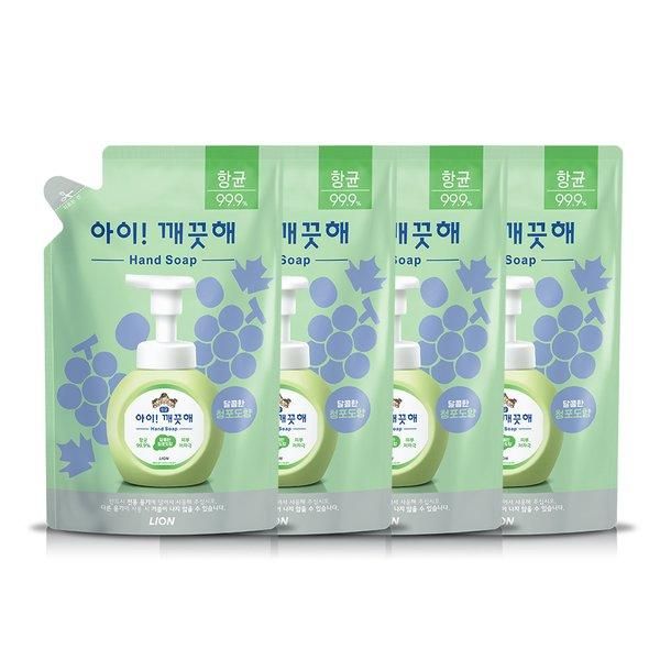 [I Clean] Green Grape Refill 450ml x 4