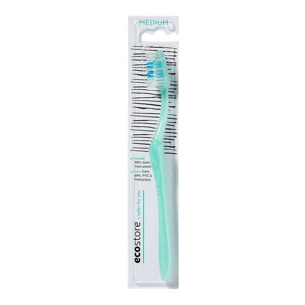 ecostore Dental Brush Medium 1 Piece